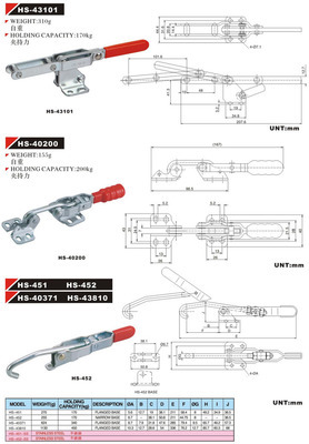 門閂式夾具451 價(jià)格、廠家、圖片及無(wú)錫靈江五金交電詳細(xì)信息